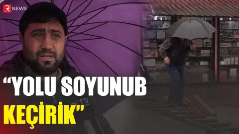 “Yolu soyunub keçirik” - Bakı küçələrində acınacaqlı vəziyyət - RTV