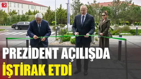 İlham Əliyev Milli Aviasiya Akademiyasında Beynəlxalq Təlim Mərkəzinin açılışında iştirak etdi - RTV