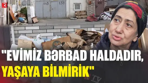 "EVİMİZ BƏRBAD HALDADIR, YAŞAYA BİLMİRİK" - Keşlə sakinləri evlərini ATIB GETDİ - RTV
