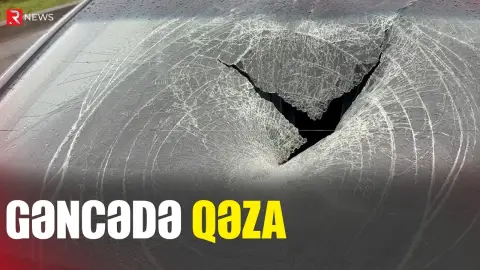 Gəncədə qəza  - Yaralanan var - RTV