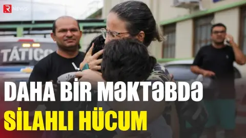 13 yaşlı şagird məktəbdə dəhşət saçdı - RTV