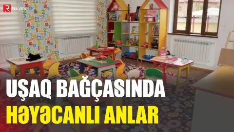 Uşaq bağçasında təhlükə - Mərmiyəbənzər əşyalar tapıldı - RTV