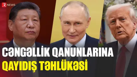 "Həddini aşıb" - Putinlə Cinpin ABŞ-nı hədələdi - RTV