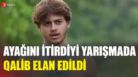 Ayağını itirdiyi yarışmada qalib elan edildi - RTV