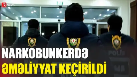 Novxanıda gizli narkobunker aşkarlandı - ƏMƏLİYYAT GÖRÜNTÜLƏRİ - RTV
