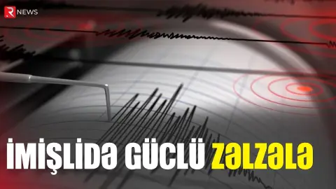 İmişlidə güclü zəlzələ - RTV