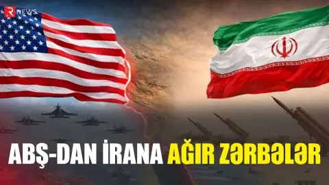 ABŞ İrana ağır zərbələr ENDİRDİ - RTV