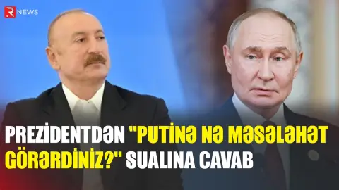 Ukraynanın mənim məsləhətimə ehtiyacı yoxdur, amma... - Putinlə bağlı suala tutarlı cavab -RTV