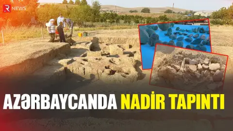 Cəlilabadda nadir tapıntı ÜZƏ ÇIXDI - RTV