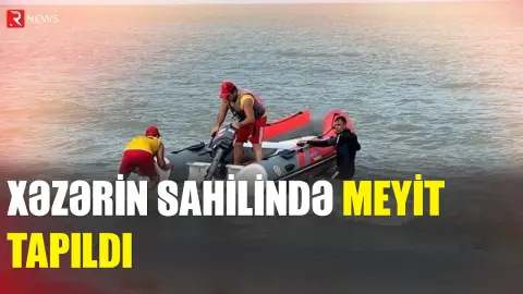 Çimərlikdə meyit aşkarlandı - RTV