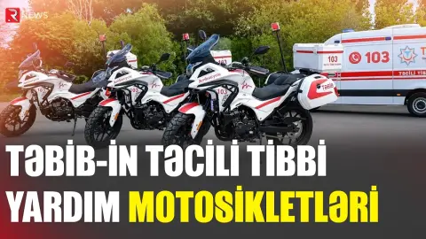 Bakıda təcili yardım çağırışa motosikletlə gedəcək - RTV