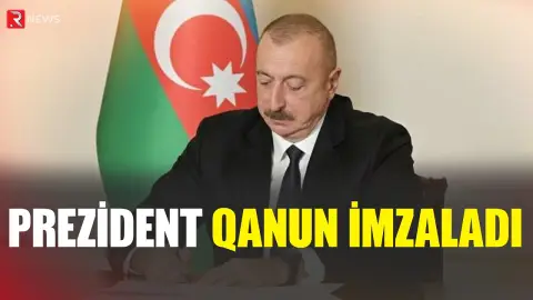 Moped sürücüləri üçün YENİ TƏLƏBLƏR - Prezident Qanun imzaladı - RTV