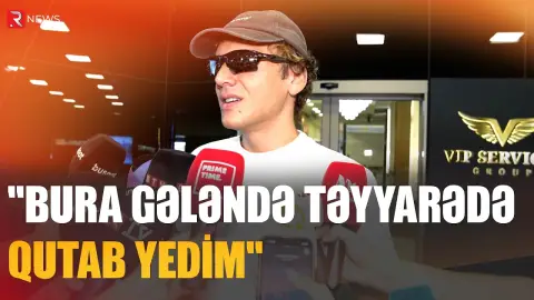 "Azərbaycana qarşı xüsusi bir sevgi bəsləyirəm" - Edis - RTV