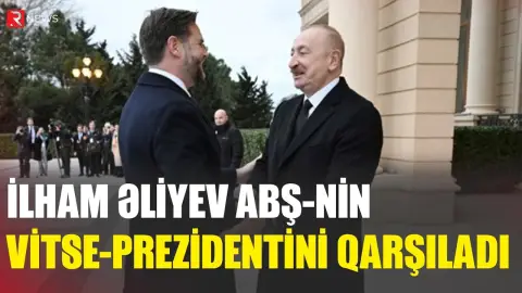 İlham Əliyev ABŞ-nin Vitse-prezidentini qarşıladı - RTV