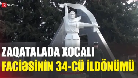 Zaqatalada Xocalı faciəsinin 34-cü ildönümü qeyd olundu - RTV